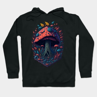 Graffiti style mushroom Hoodie